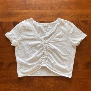 Aritzia Wilfred Free White Tshirt